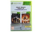Продаю лицензионные игры для xbox 360 Halo reach+fable 3(рус)+dlc fabl
