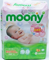 Японские подгузники MOONY для новорожденных (90) 880 руб.