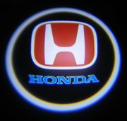 Подсветка зоны дверей с логотипом марки автомобиля! . Проекция!