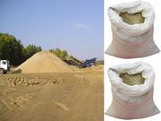 Песок для строительных работ (навалом от 10тн/в мешках по 50кг)
